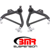 BMR 79-93 Mustang Lower A-Arms (Coilover Only) w/ Adj. Rod End Tall Ball Joint - Black Hammertone