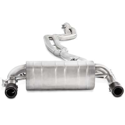 Akrapovic 16-17 BMW 340i (F30 F31) Evolution Line Cat Back (SS) w/ Carbon Tips (Req. Link Pipe)