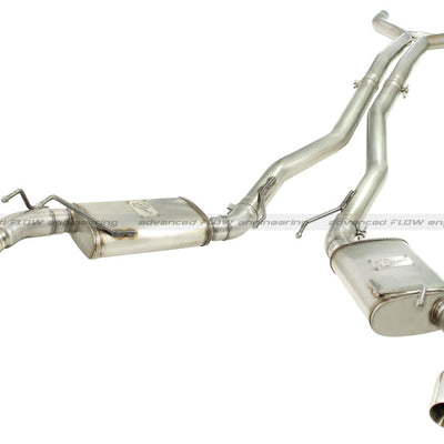 aFe MACHForce XP Exhaust 3in Stainless Stee CB/10-13 Chevy Camaro V8-6.2L (td) (pol tip)