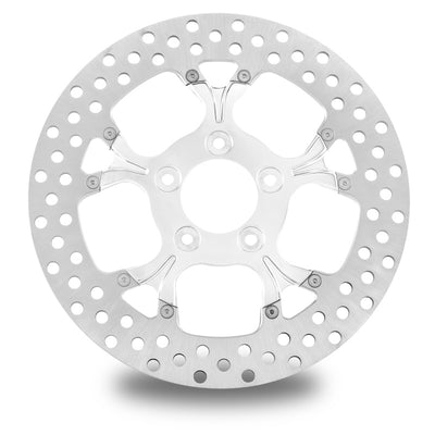 Performance Machine Disc/Carr 11.5 Galaxy Fr Left - Chrome