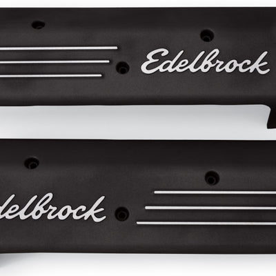 Edelbrock Coil Cover GM Gen 3 LS1 Black Coated