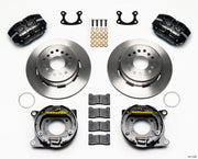 Wilwood Dynapro Dust-Boot P/S Park Brake Kit Small Ford 2.50in Offset
