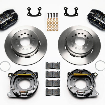 Wilwood Dynapro Dust-Boot P/S Park Brake Kit Small Ford 2.50in Offset