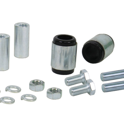 Whiteline 09 lancer Ralliart Rear Camber adj kit-control arm upper bushes