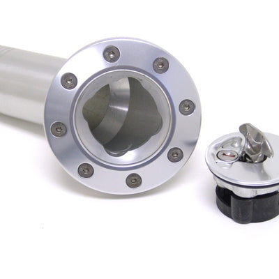 Ridetech Universal Locking Gas Cap (Clear Anodized)