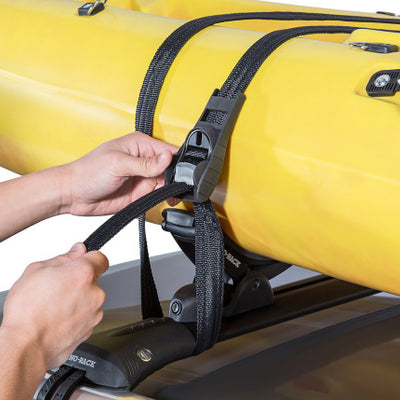 Rhino-Rack Rapid Tie Down Straps - 3.5m/11.5ft - Pair - Black