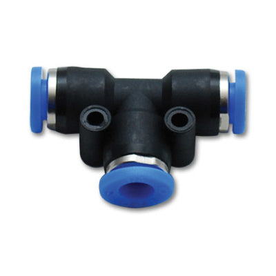 Vibrant Union inTin Pneumatic Vacuum Fitting - for use with 5/32in (4mm) OD tubing