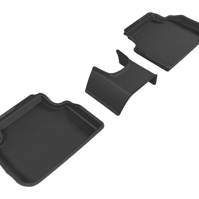3D MAXpider 2016-2019 Mini Clubman Kagu 2nd Row Floormats - Black