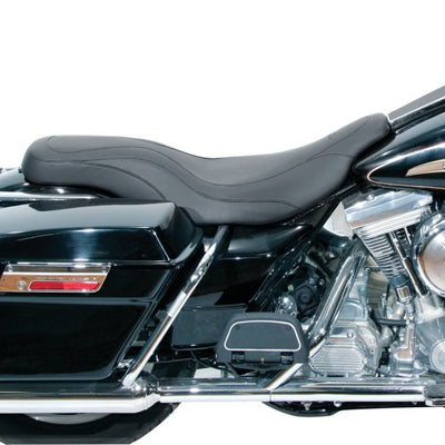 Mustang 97-07 Harley Electra Glide, Road Glide DayTripper 1PC Seat - Black