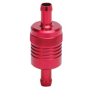 Russell Performance Red Street Fuel Filter (3in Length 1-1/8in diameter 3/8in inlet/outlet)