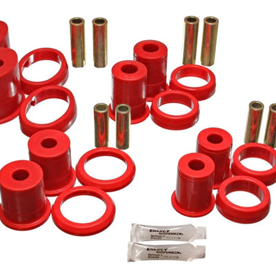 Energy Suspension Rr Lwr Cab W/Thrust Washer - Red