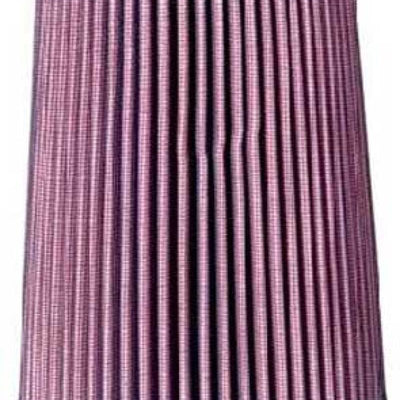K&N Filter Universal Rubber Filter 3.25  Flange 5.5 Base 4.6875 Top 8 Height