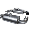 Kooks 2015+ Ford Mustang GT350 5.2L 3in Axle Back Uses Factory Tips Must Use Kooks Header and X-Pipe