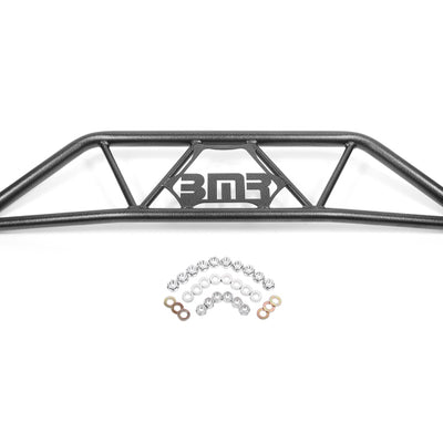 BMR 15-20 Ford Mustang Front Twin Tube Design Strut Tower Brace - Black Hammertone
