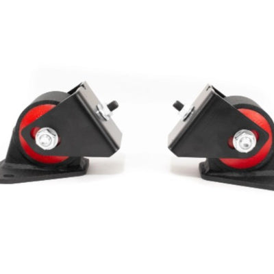 Innovative 90-93 Mazda Miata NA 1.6L Black Steel Replacement Mounts 85A Bushings (No Trans Mount)