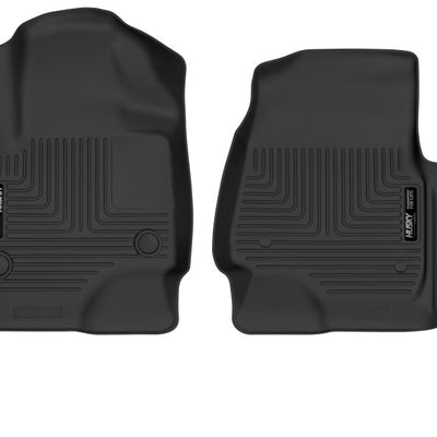 Husky Liners 18-22 Ford Expedition WeatherBeater Black Front Floor Liners