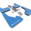 Rally Armor 18-24 Toyota Corolla Hatchback Blue UR Mud Flap White Logo