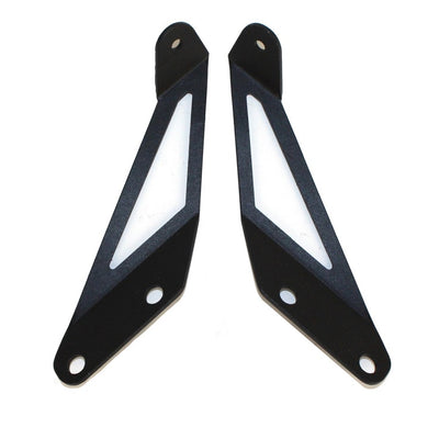Fishbone Offroad 07-18 Jeep Wrangler JK Hood Light Mount Brackets
