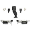 Fabtech 19-20 Ford F450/F550 4WD Dual Steering Stabilizer System w/DL 2.25 Resi Shocks