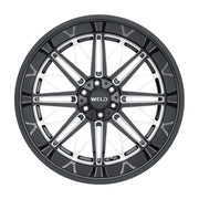 Weld Off-Road W145 22X12 Cascade 6X135 6X139.7 ET-44 BS4.75 Gloss Black MIL 106.1