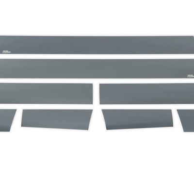 Putco 07-14 Cadillac Escalade - 6in Wide (8pcs) Black Platinum Rocker Panels