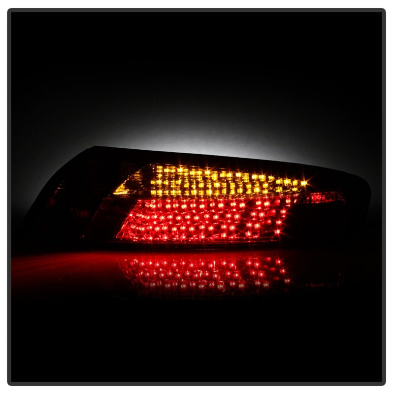 xTune Porsche 911 996 ( Non 4S. Turbo. GT3 ) 99-04 LED Tail Lights Red Clear ALT-ON-P99699-LED-RC