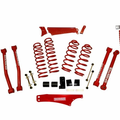 Skyjacker 4"LIT,07-09JK RED W/NITROS