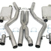 JBA 08-14 Dodge Challenger SRT8 6.1L/6.4L 409SS Dual Rear Exit Cat-Back Exhaust