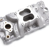 Edelbrock Manifold SBC 23-Degree Marine RPM 1987-1995 w/ Brass