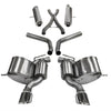 Corsa 2012-2013 Jeep Grand Cherokee 6.4L V8 Polished Sport Cat-Back Exhaust