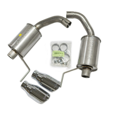 Roush 2015-2024 Ford Mustang 3.7L/2.3L V6/I4 Exhaust Kit w/ Round Tips