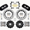 Wilwood AERO4 Rear Kit 14.00 Drilled 2007-2011 BMW E90 Series w/Lines