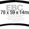 EBC 08-10 Ford F250 (inc Super Duty) 5.4 (2WD) Ultimax2 Rear Brake Pads