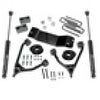 Superlift 14-18 Chevy Silv 1500 4WD 3.5in Lift Kit w/ Alum/Stamped Steel Control Arms & Rear Shocks