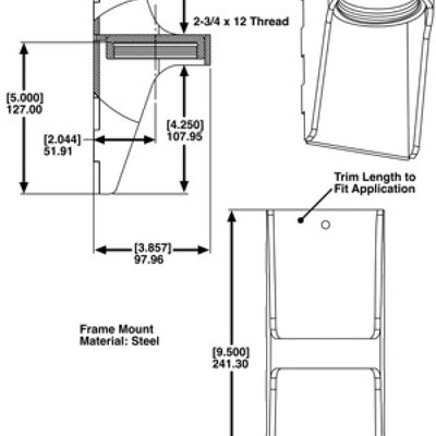 SPC Performance END MOUNT & ADAPTOR ASSY