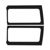 DEI 18-23 Jeep Wrangler JL 2-Door Boom Mat Rear Side Window Trim - 2 Piece - Black