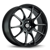 Konig Illusion 18x8 5x114.3 ET35 Black/Ball Cut Machine