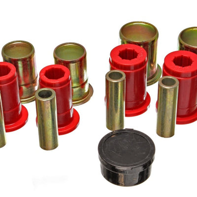 Energy Suspension Universal Red Control Arm Bushing Set - LOWERS ONLY