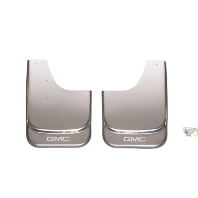 Putco Universal MudFlaps w/ GMC Logo Etching - Set of 2 - (14.60in x 11.5in)