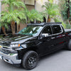 Go Rhino 19-23 Chevrolet/GMC Silverado/Sierra 1500 CC Ceros Low Profile Roof Rack - Tex. Blk