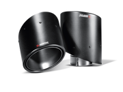 Akrapovic 08-14 Mitsubishi Lancer Evolution Tail Pipe Set (Carbon)