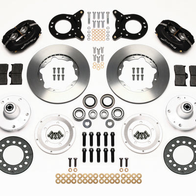 Wilwood Forged Dynalite Front Kit 11.00in 1965-1969 Mustang Disc & Drum Spindle