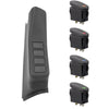 Rugged Ridge A-Pillar 4 Switch Pod Kit Black RHD 07-10 Jeep Wrangler