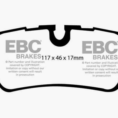 EBC 05-10 Land Rover LR3 4.4 Extra Duty Rear Brake Pads