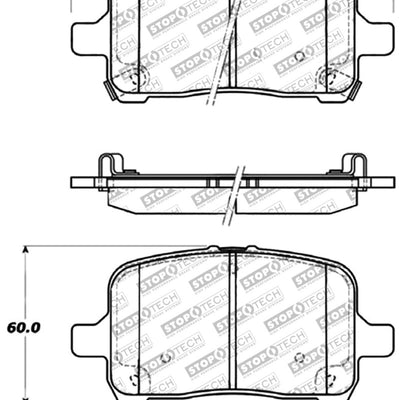 StopTech Performance Brake Pads