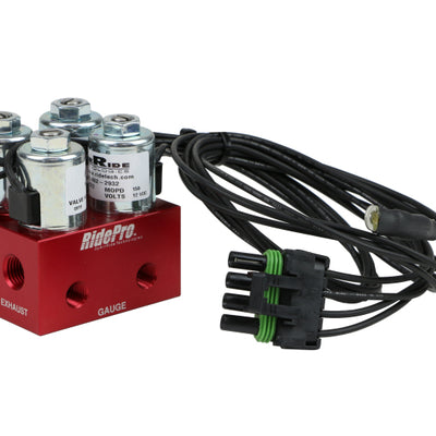 Ridetech RidePro 2-Way Air Valve Assembly Fittings not included