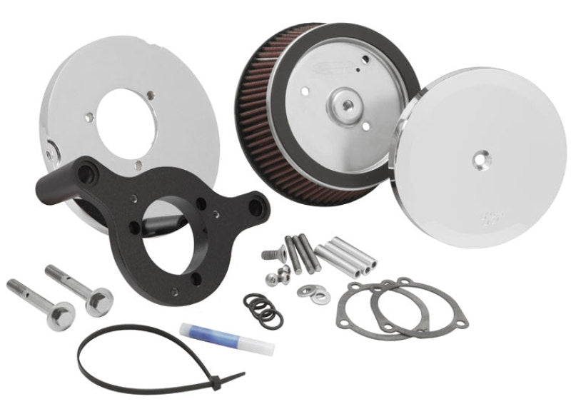 K&N  Harley-Davidson Dyna Wide Glide 103 CI Street Metal Intake System-Hammer