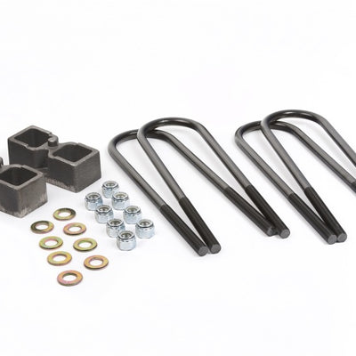 Daystar 2005-2019 Ford F-250 4WD (with Dana 60 Axle) - 2in Rear Block & U-Bolt Kit