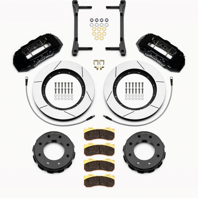 Wilwood TX6R Front Kit 15.00in Black 2011-2015 GM Truck/SUV 2500