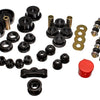 Energy Suspension 84-87 Honda Civic/CRX Black Hyper-Flex Master Bushing Set